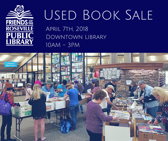 Book Sales & Stores - FRIENDS OF THE ROSEVILLE PUBLIC LIBRARY